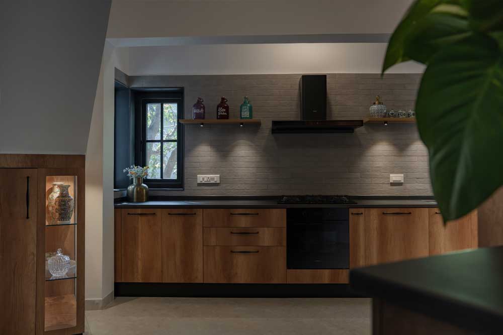 Straight Kitchen